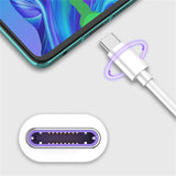 Darrahopens Electronics > Mobile Accessories Mobax USB to C-Type Charger Cable 5A Fast Charging Cable For Samsung