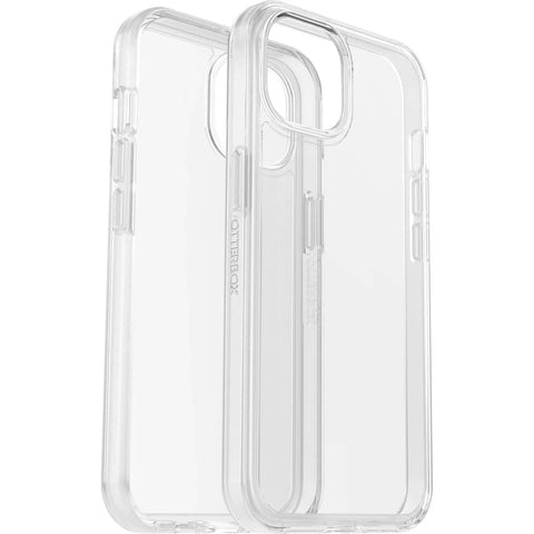 Darrahopens Electronics > Mobile Accessories OTTERBOX Apple iPhone 14 / iPhone 13 Symmetry Series Clear Antimicrobial Case - Clear (77-88603), 3X Military Standard Drop Protection, Slim design