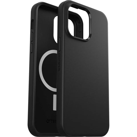 Darrahopens Electronics > Mobile Accessories OTTERBOX Apple iPhone 14 Pro Max Symmetry Series+ Antimicrobial Case for MagSafe - Black (77-89062), 3X Military Standard Drop Protection