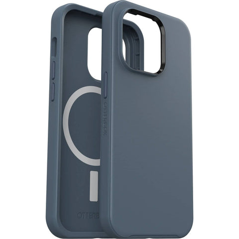 Darrahopens Electronics > Mobile Accessories OTTERBOX Apple iPhone 14 Pro Symmetry Series+ Antimicrobial Case for MagSafe - Bluetiful (Blue) (77-89048), 3X Military Standard Drop Protection