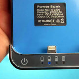 darrahopens Electronics > Mobile Accessories Power Bank 2200mah External Charger for iphone 5 Backup Battery Cover Case for iphone5