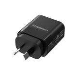 Darrahopens Electronics > Mobile Accessories Simplecom CU221 Dual USB-C Fast Wall Charger PD 20W for Phone Tablet