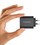 Darrahopens Electronics > Mobile Accessories Simplecom CU265 Dual Port PD 65W GaN Fast Wall Charger USB-C + USB-A for Phone Laptop