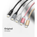 darrahopens Electronics > Mobile Accessories UGREEN 30587 iPhone 8-pin to USB2.0 Sync & Charging Cable 1M Gold
