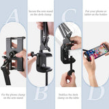 darrahopens Electronics > Mobile Accessories UGREEN 50394 Universal Holder with Folding Long Arm Black