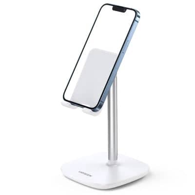 Darrahopens Electronics > Mobile Accessories UGREEN 60343 Adjustable Desktop Phone Stand (White)