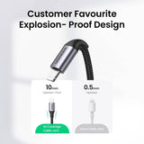 Darrahopens Electronics > Mobile Accessories UGREEN 60761 USB-C to iPhone 8-pin Fast-Charging Cable 2M