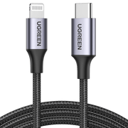 Darrahopens Electronics > Mobile Accessories UGREEN 60761 USB-C to iPhone 8-pin Fast-Charging Cable 2M