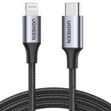 Darrahopens Electronics > Mobile Accessories UGREEN 60761 USB-C to iPhone 8-pin Fast-Charging Cable 2M