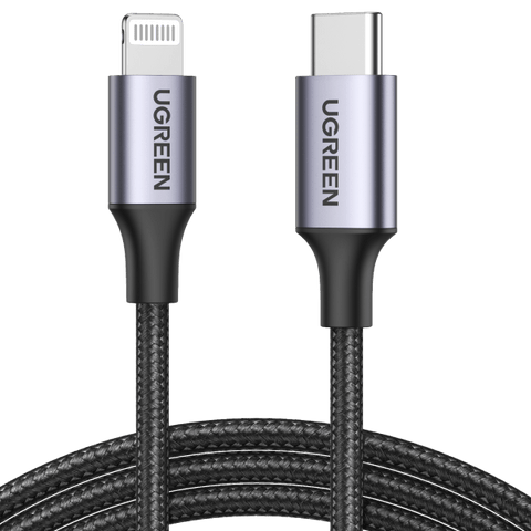 Darrahopens Electronics > Mobile Accessories UGREEN 60761 USB-C to iPhone 8-pin Fast-Charging Cable 2M
