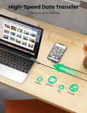 Darrahopens Electronics > Mobile Accessories UGREEN 60763 90 Degree USB-C to iPhone 8-pin Cable 1M