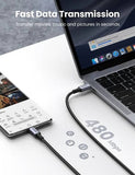 Darrahopens Electronics > Mobile Accessories UGREEN 70429 USB-C to USB-C PD Fast Charging Cable 2M