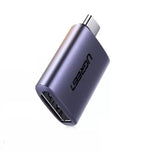 Darrahopens Electronics > Mobile Accessories UGREEN 70451 USB-C Male to DP Female Adapter Aluminium Case 4K/2K 60Hz (Dark Gray)