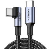 Darrahopens Electronics > Mobile Accessories UGREEN 70643 USB-C to Angle USB-C Cable 1M