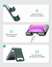 darrahopens Electronics > Mobile Accessories UGREEN 80708 Adjustable Aluminum Phone Holder