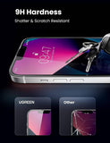 Darrahopens Electronics > Mobile Accessories UGREEN 80969 Full Coverage HD Tempered Glass Screen Protector with Precise-Align Applicator for iPhone 13 Pro Max / 14 Plus (2-Pack)