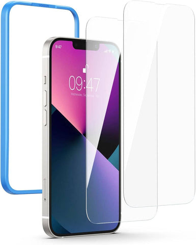 Darrahopens Electronics > Mobile Accessories UGREEN 80969 Full Coverage HD Tempered Glass Screen Protector with Precise-Align Applicator for iPhone 13 Pro Max / 14 Plus (2-Pack)