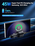 Darrahopens Electronics > Mobile Accessories UGREEN 90645 63W USB-C Car Charger