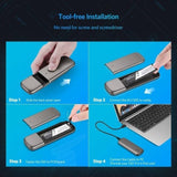 darrahopens Electronics > Mobile Accessories Ugreen M.2 B-Key Hard Drive Enclosure (6Gbps) 60355