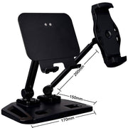 darrahopens Electronics > Mobile Accessories Universal and Adjustable Double Arm Stand Holder White