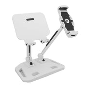 darrahopens Electronics > Mobile Accessories Universal and Adjustable Double Arm Stand Holder White