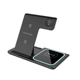 Darrahopens Electronics > Mobile Accessories VOCTUS 3 in 1 Wireless Charger VT-WC -100-GY