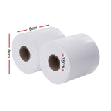 Darrahopens Electronics > Printer Accessories & Supplies 50 Rolls Thermal Label Paper Printer Paper Cash Register POS Receipt Roll