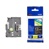Darrahopens Electronics > Printer Accessories & Supplies Brother TZe-335 12mm x 8m White on Black Tape - for use in Brother Printer