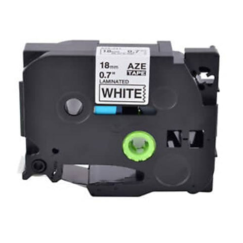 Darrahopens Electronics > Printer Accessories & Supplies Compatible TZe241 P-Touch Tape 18mm Black on White - for use in Brother Printer