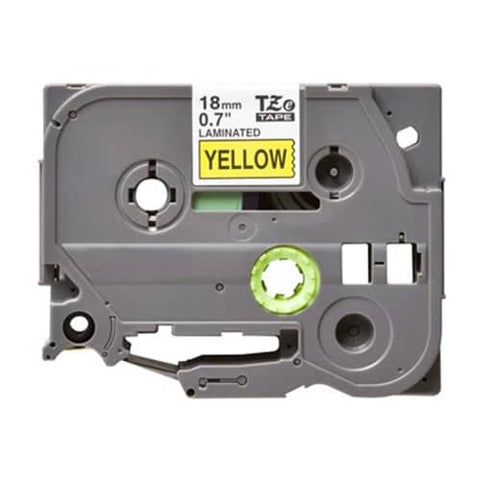 Darrahopens Electronics > Printer Accessories & Supplies Compatible TZe641 18mm Black on Yellow P-Touch Tape- for use in Brother Printer