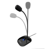 Darrahopens Electronics Simplecom UM360 Plug and Play USB Desktop Microphone with Headphone Jack