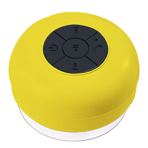 Darrahopens Electronics > USB Gadgets Mobax Mini Portable Large Suction Cup Bluetooth Speaker Stereo Music Outdoor White