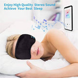 Darrahopens Electronics > USB Gadgets Mobax Wireless Bluetooth 5.0 Stereo Eye Mask Headphones Earphone Sleep Music Mask
