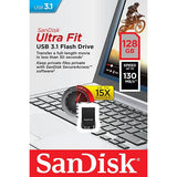 darrahopens Electronics > USB Gadgets SANDISK 128GB CZ430 ULTRA FIT USB 3.1  (SDCZ430-128G)