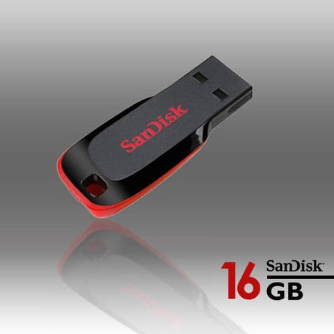 darrahopens Electronics > USB Gadgets Sandisk Cruzer Blade CZ50 16GB USB Flash Drive
