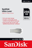 darrahopens Electronics > USB Gadgets SANDISK SDCZ74-256G-G46 256G  ULTRA LUXE PEN DRIVE 150MB USB 3.0 METAL