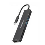 Darrahopens Electronics > USB Gadgets Simplecom CH547 USB-C 7-in-1 Multiport Adapter USB Hub HDMI Card Reader PD