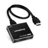 darrahopens Electronics > USB Gadgets Simplecom CM412 HDMI 2.0 1x2 Splitter 1 IN 2 Out 4K@60Hz HDR10 2 Port HDMI Duplicator