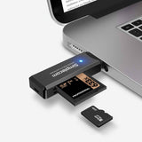 Darrahopens Electronics > USB Gadgets Simplecom CR301B 2 Slot SuperSpeed USB 3.0 Card Reader