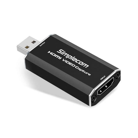 darrahopens Electronics > USB Gadgets Simplecom DA315 HDMI to USB 2.0 Video Capture Card Full HD 1080p for Live Streaming Recording