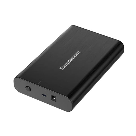 darrahopens Electronics > USB Gadgets Simplecom SE331 Aluminium 3.5'' SATA to USB-C External Hard Drive Enclosure USB 3.2 Gen1 5Gbps