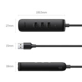 darrahopens Electronics > USB Gadgets UGREEN 20984 USB 2.0 to 3 x USB2.0 with RJ45 (100Mbps) Ethernet Adapter (Black)
