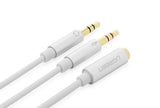 darrahopens Electronics > USB Gadgets UGREEN 3.5mm Female to 2mm male audio cable - White (20897)