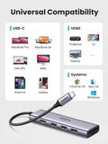 Darrahopens Electronics > USB Gadgets UGREEN 60383 Premium 6-in-1 USB-C Hub