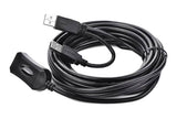 darrahopens Electronics > USB Gadgets UGREEN USB 2.0 Active Extension Cable 10M with USB Power 5M (20214)
