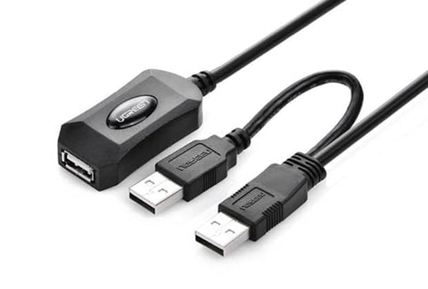 darrahopens Electronics > USB Gadgets UGREEN USB 2.0 Active Extension Cable with USB Power 5M (20213)