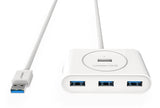 darrahopens Electronics > USB Gadgets UGREEN USB 3.0 4 Ports Hub White 1M (20283)