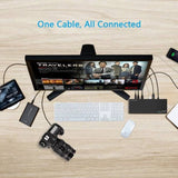 darrahopens Electronics > USB Gadgets Wavlink USB-C Ultra 5K Laptop Docking Station with 6x USB3.0, 4K Dual Video Outputs, Gigabit Ethernet, Audio WS-UG69DK1