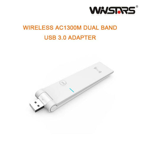 darrahopens Electronics > USB Gadgets WINSTAR WIRELESS AC1300M DUAL BAND USB 3.0 ADAPTER