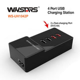 darrahopens Electronics > USB Gadgets Winstars USB 4-Port Charging Station (WS-UH1042P)